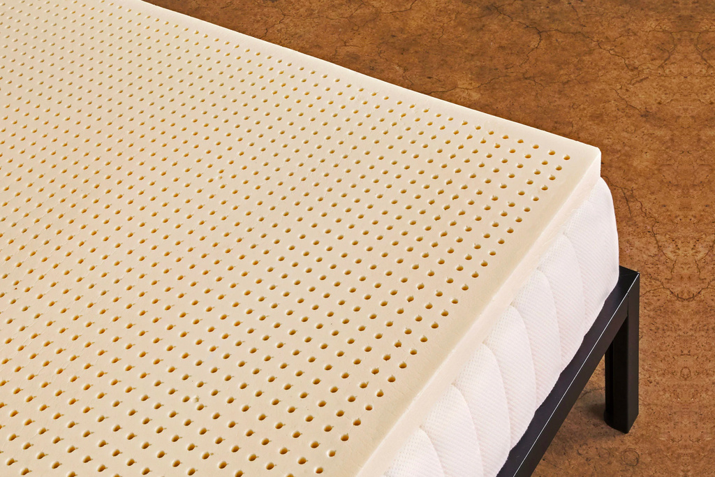 4 in latex mattress topper